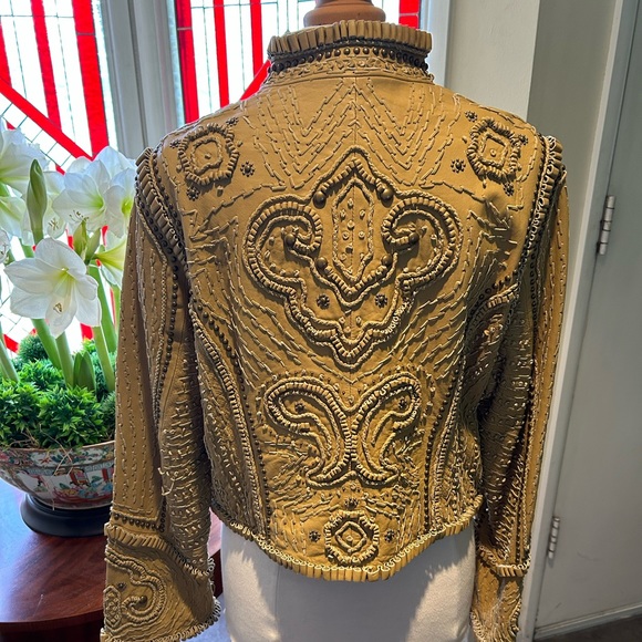 Double D Ranch Leather Jacket - Rare - Picture 3 of 16